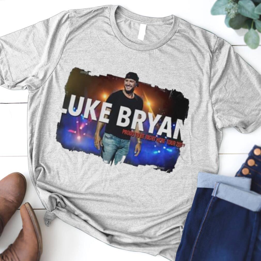 Luke Bryan proud the right here tour 2021 shirt
