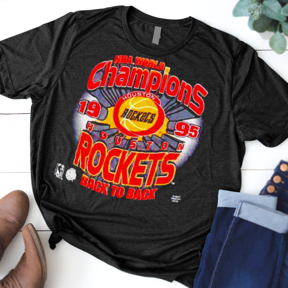 houston rockets back to back shirt