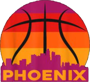Phoenix Basketball B-Ball City Arizona State Retro Vintage T-Shirt 