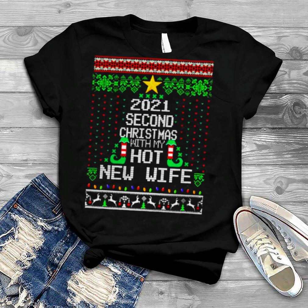 First Christmas With My Hot New Wife Christmas outfit Langarmshirt
