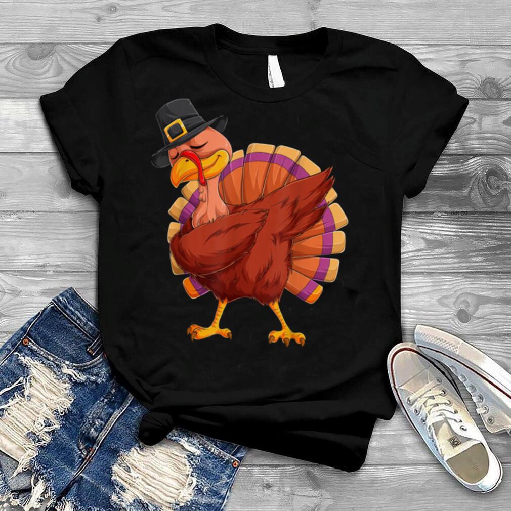 principle penny copy Dabbing Turkey Thanksgiving Day Dab Dancing Costume Pilgrim T Shirt