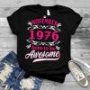 Birthday Vintage Apparel November 1976 Born to Be Awesome T Shirt