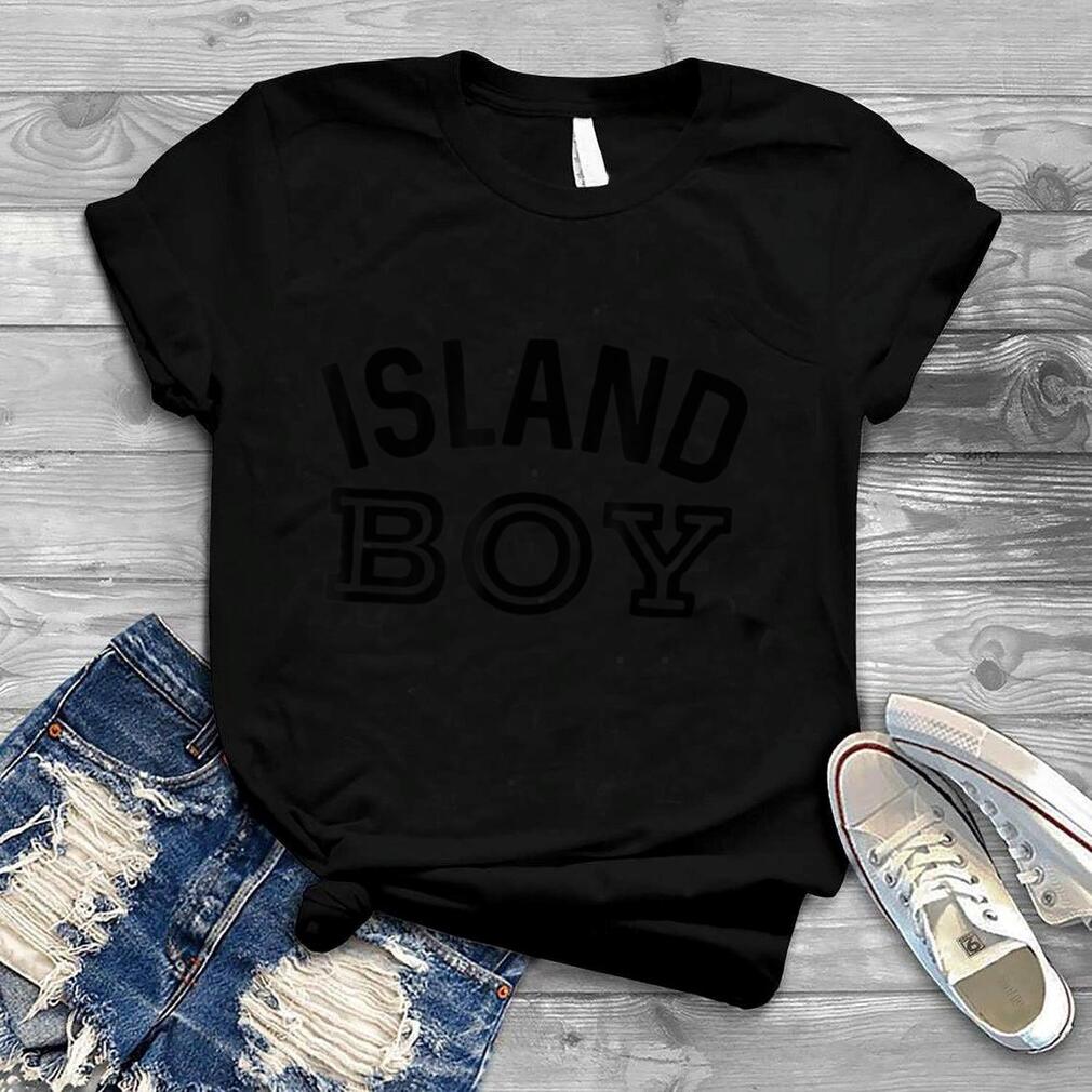 I'm An Island Boy Funny Rap Song Lyrics T Shirt