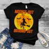 Moon's Out, Brooms Out Halloween Design T Shirt