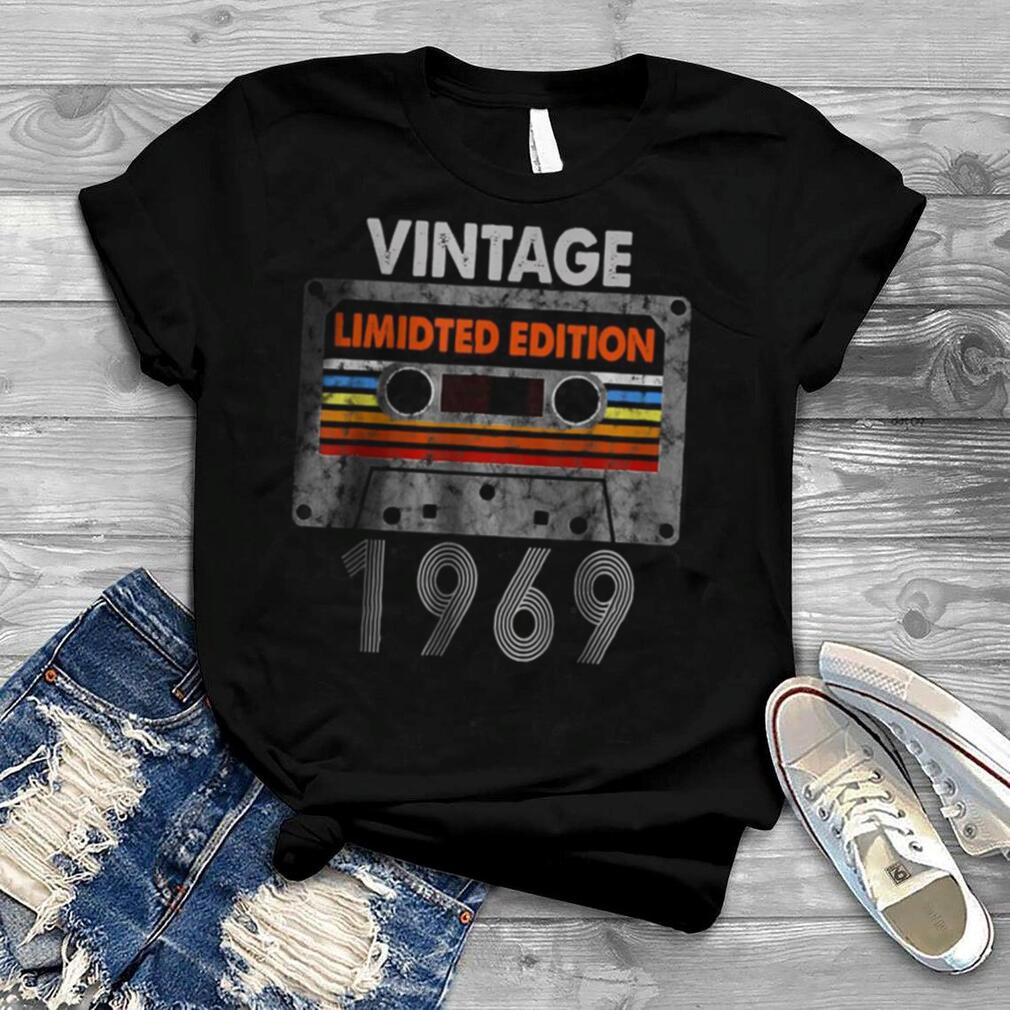afschaffen Normaal gesproken Voorman Vintage 1969 Made in 1969 52nd Birthday Limited Edition T Shirt