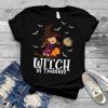 Witch In Training Costume Halloween Girls Kids Toddler T Shirt