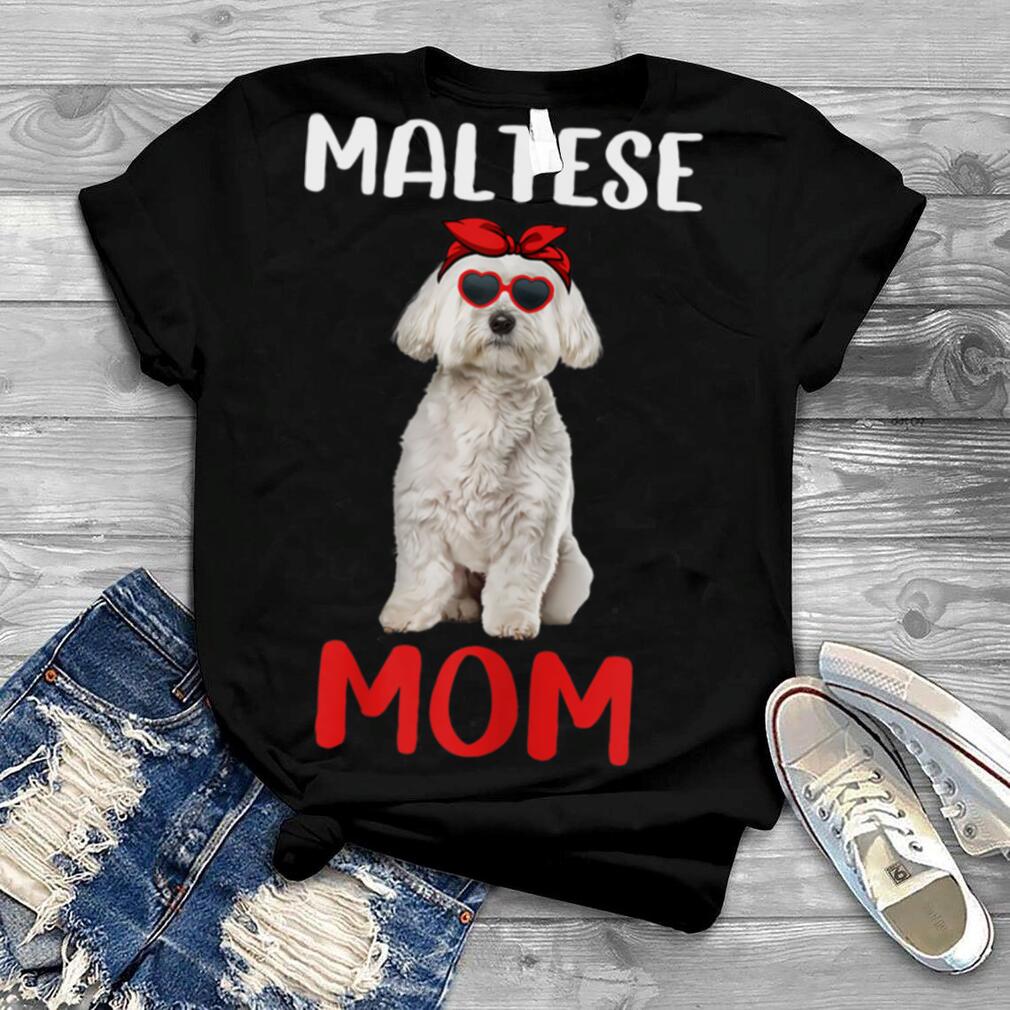Dog Mom Sweatshirt Dog Mom Sweater Maltese Mom Sweatshirt Bleached Sweater Bleached Tie Dye Maltese Mom