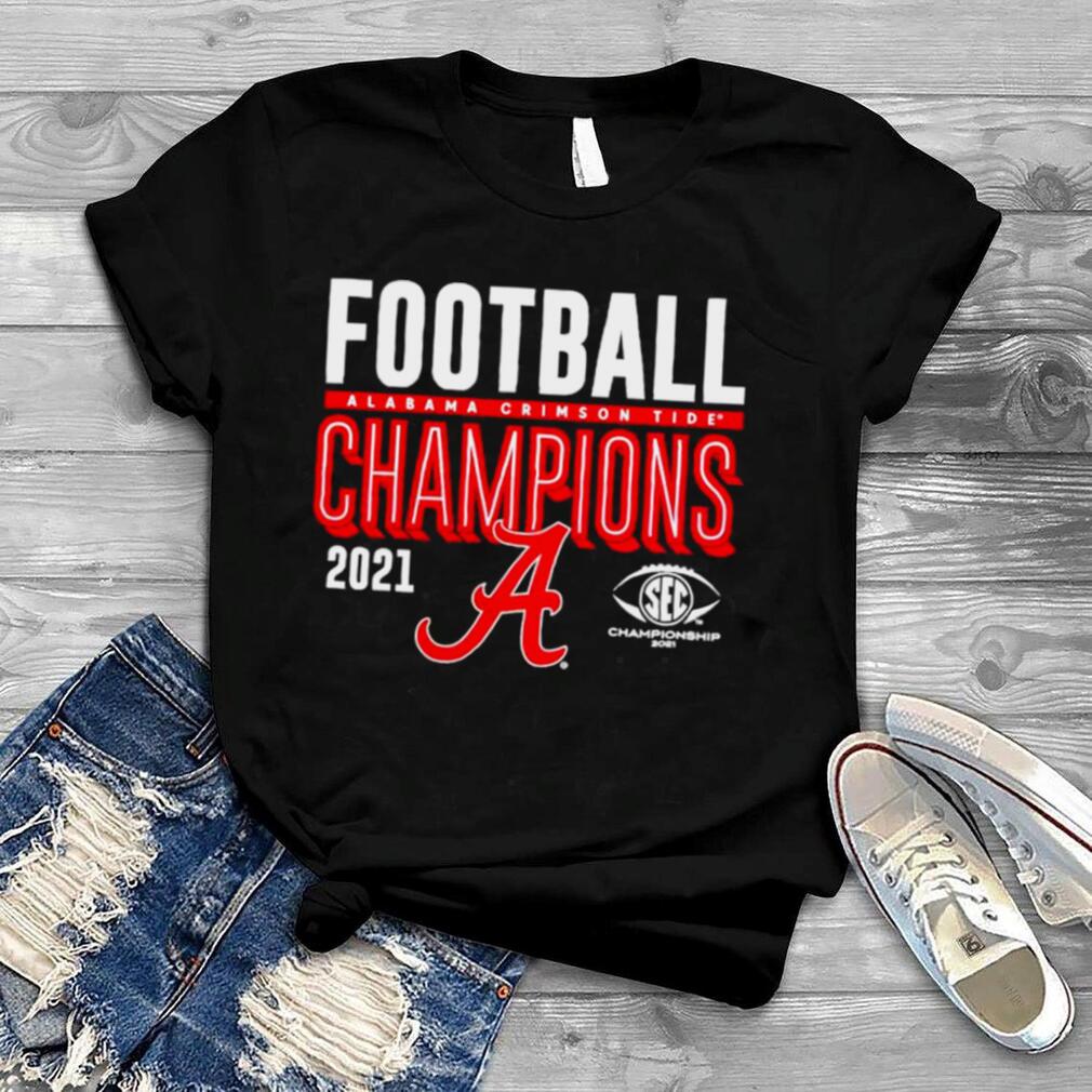 Best alabama Crimson Tide 2021 SEC Football Conference Champions shirt