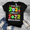 Goodbye 2021 Hello 2022 School Nurse Christmas Sweater T shirt