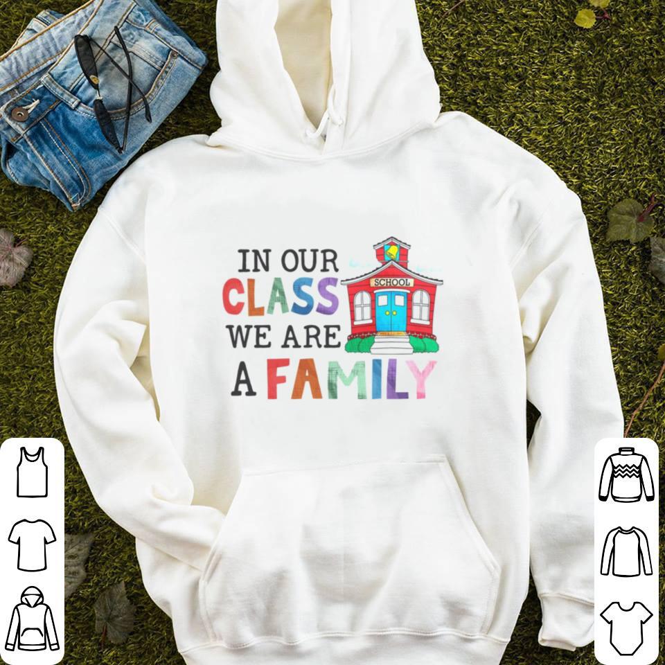In Our Class We Are A Family Merry Christmas Shirt