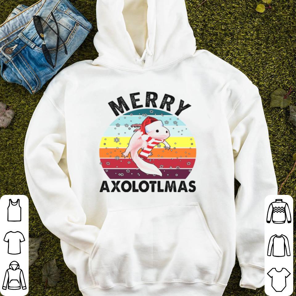 Merry Axolotlmas Merry Christmas Shirt