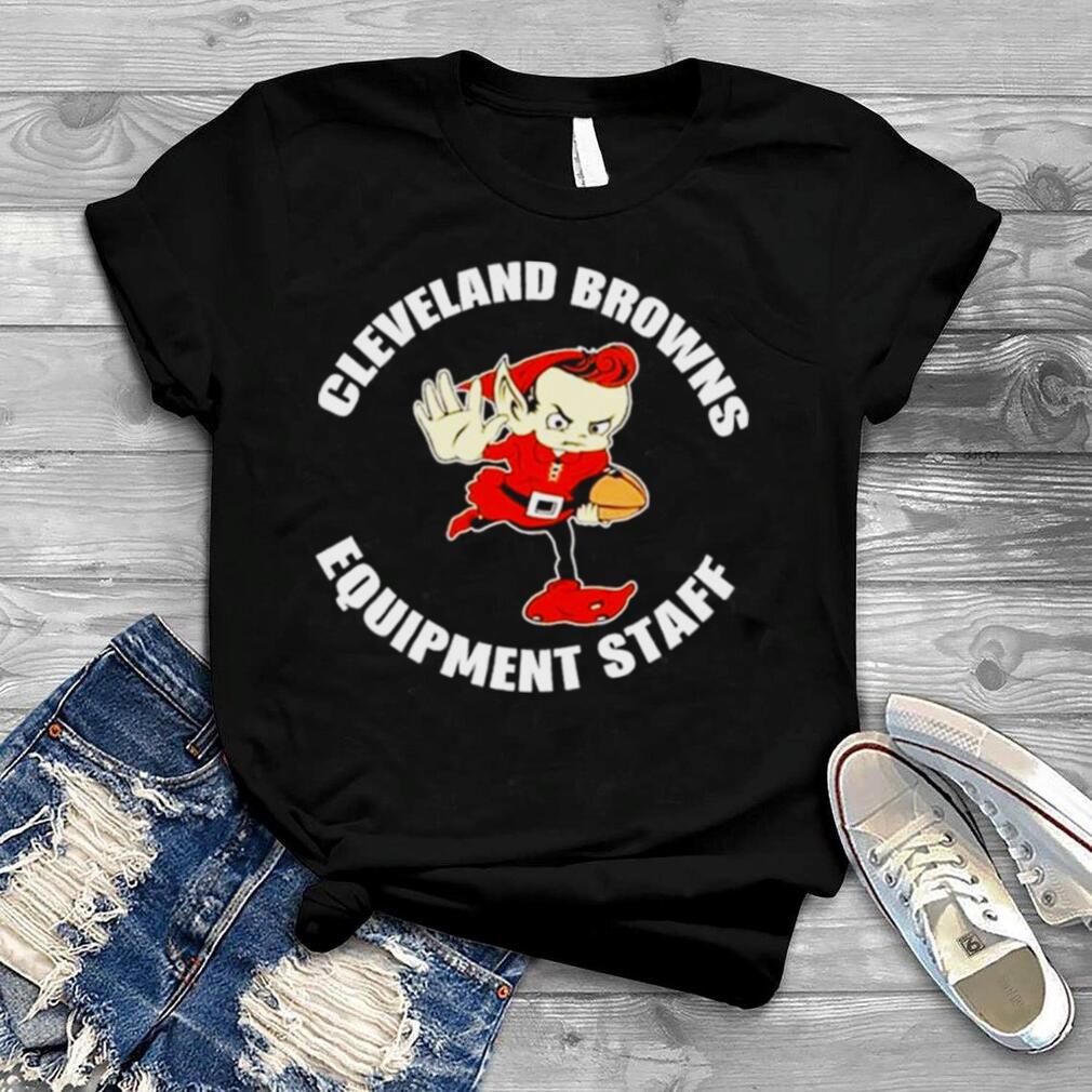 Cleveland Browns equipment staff shirt