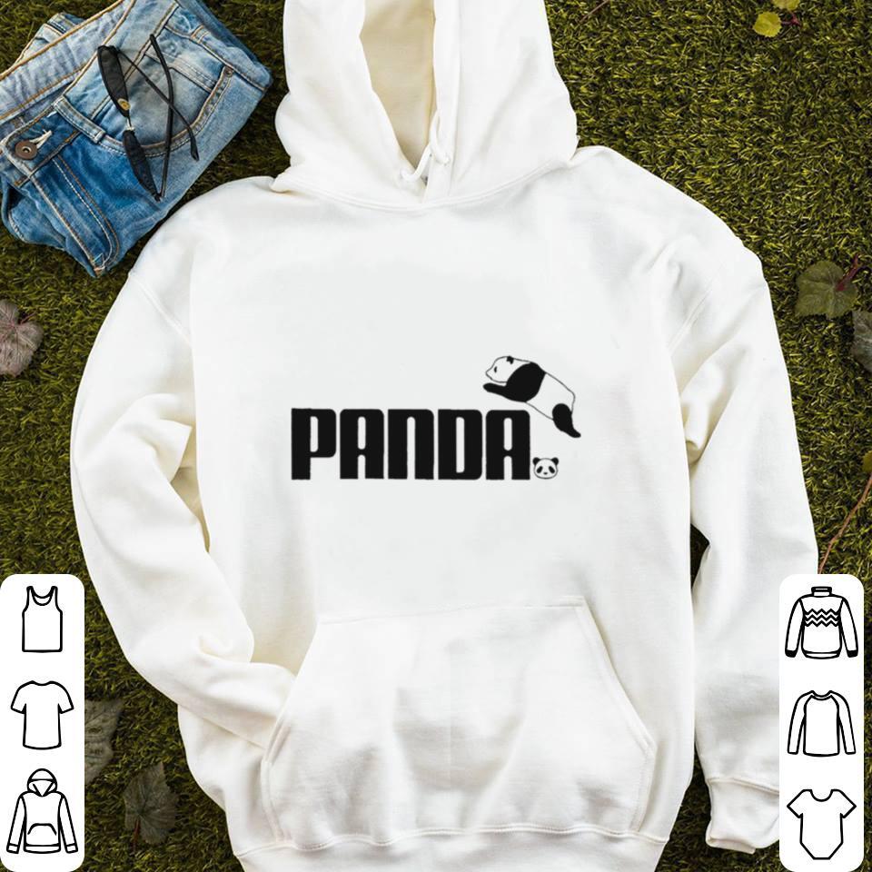 ملابس سباحة للاطفال Panda Puma funny logo T shirt ملابس سباحة للاطفال