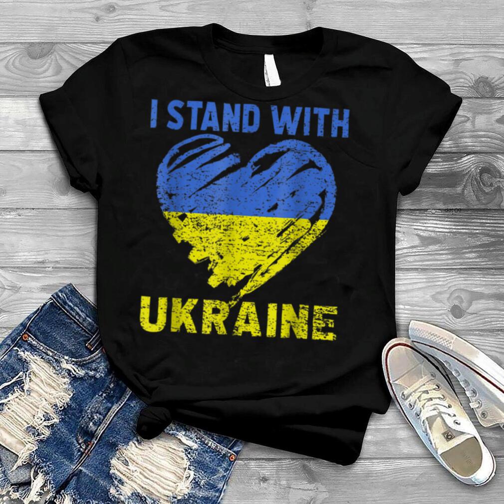 Save Ukraine T Shirt Fist Support Stand With Ukraine T-Shirt Ukrainian Lover I Stand With Ukraine Shirt