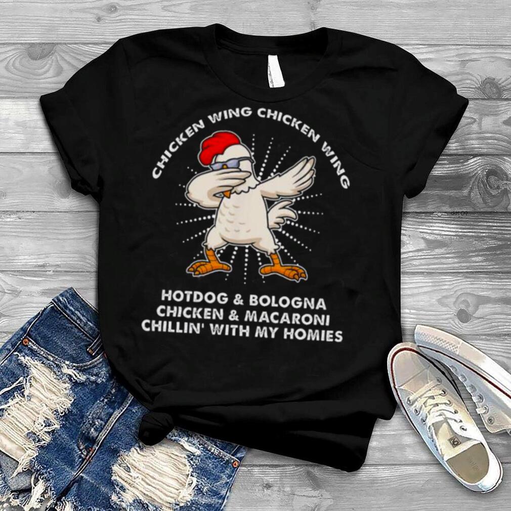 Dabbing Chicken wing Chicken wing hotdog and Bologna shirt