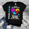 His fight is my fight blue grandson autism awareness grandma shirt