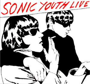 Kurt Cobain sonic youth live shirt