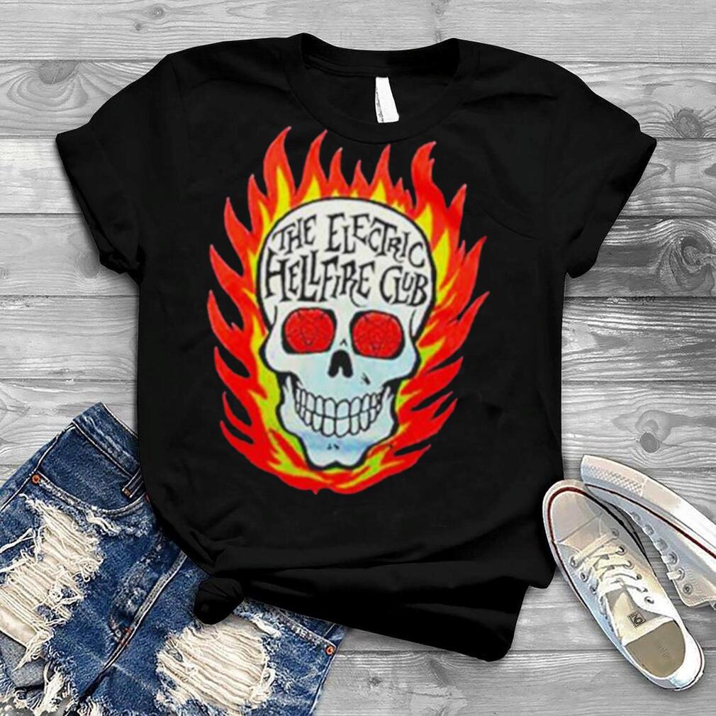 The Electric Hellfire Club Skull T Shirt