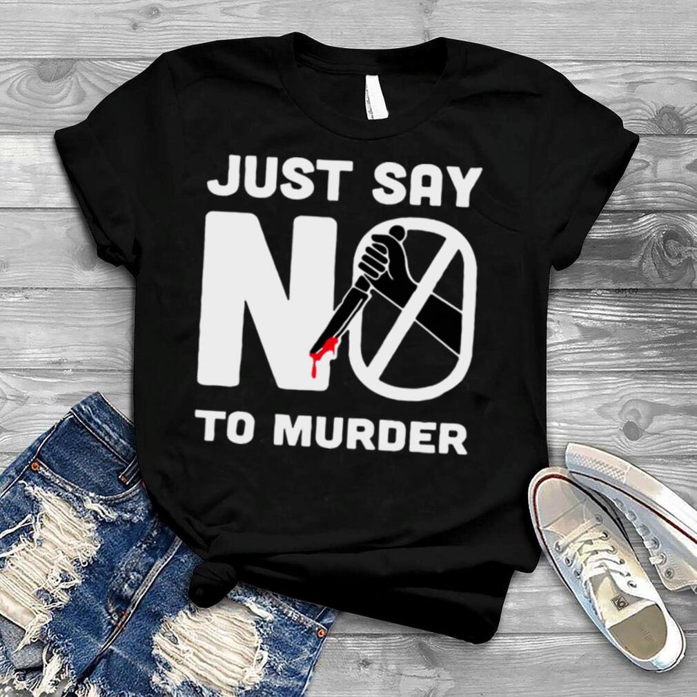 Vlog Creations Merch Say No To Murder Shirt