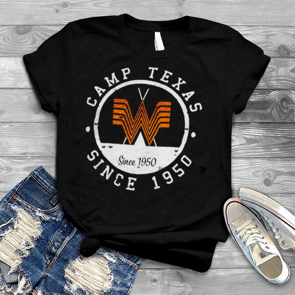 Whataburger Charcoal Camp Texas Since 1950 shirt