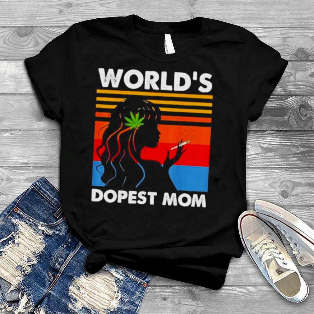 world’s Dopest Mom Weed Soul Cannabis Vintage Shirt