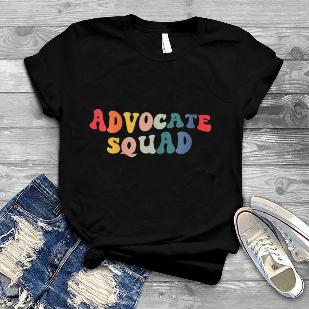 Advocate Squad Special Education Teacher AutismAwareness Shirt