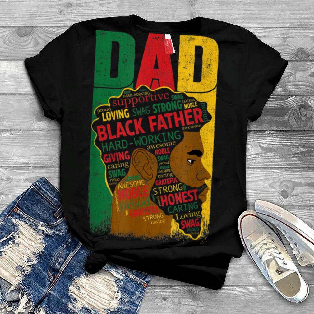 Black Dad Shirt Melanin Tee Black King Shirt I Am A Black Man T-Shirt