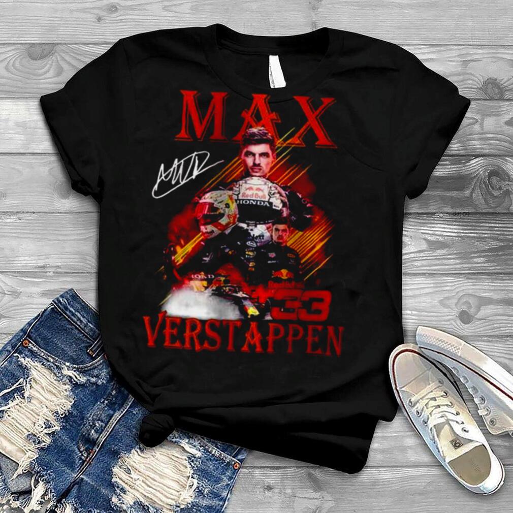 Max Verstappen The Flying Dutchman 2022 F1 Racing T Shirt