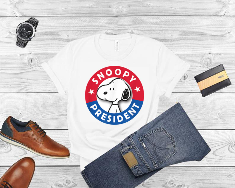PEanuts Snoopy for president T Shirt