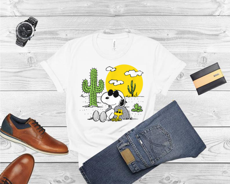 Peanuts   Summer   Snoopy & Woodstock Desert T Shirt