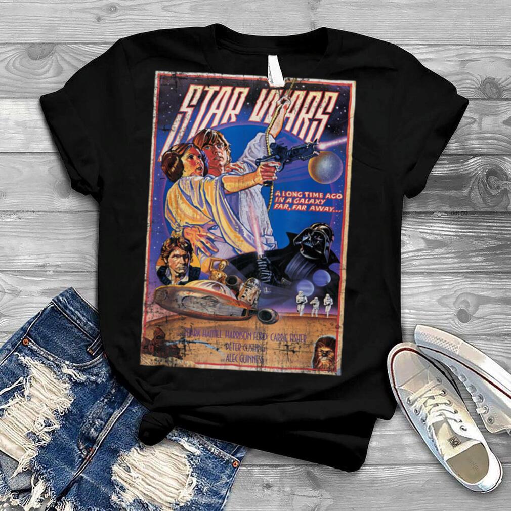 Star Wars Classic Vintage Movie Poster Graphic T Shirt
