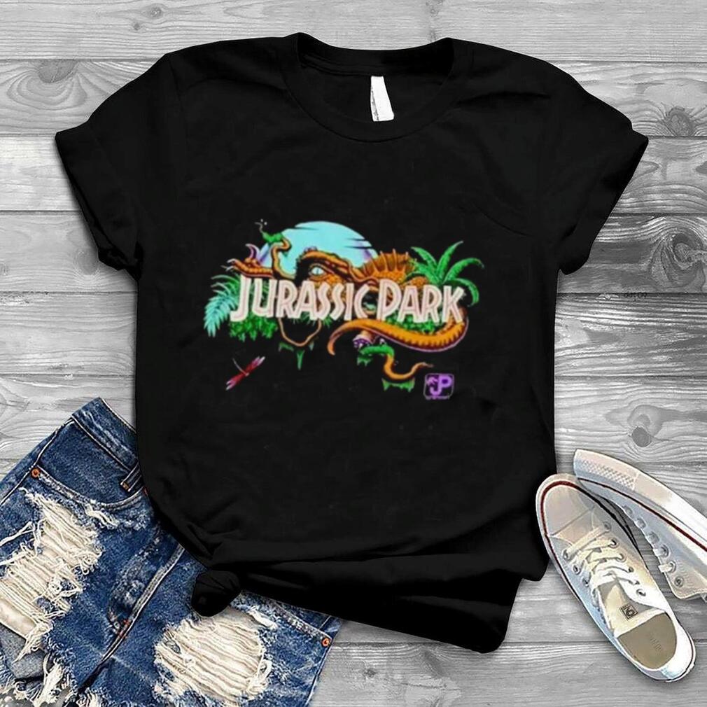 Vintage 1993 Jurassic Park Dinosaur Adventure Movie Film Usa T Shirt