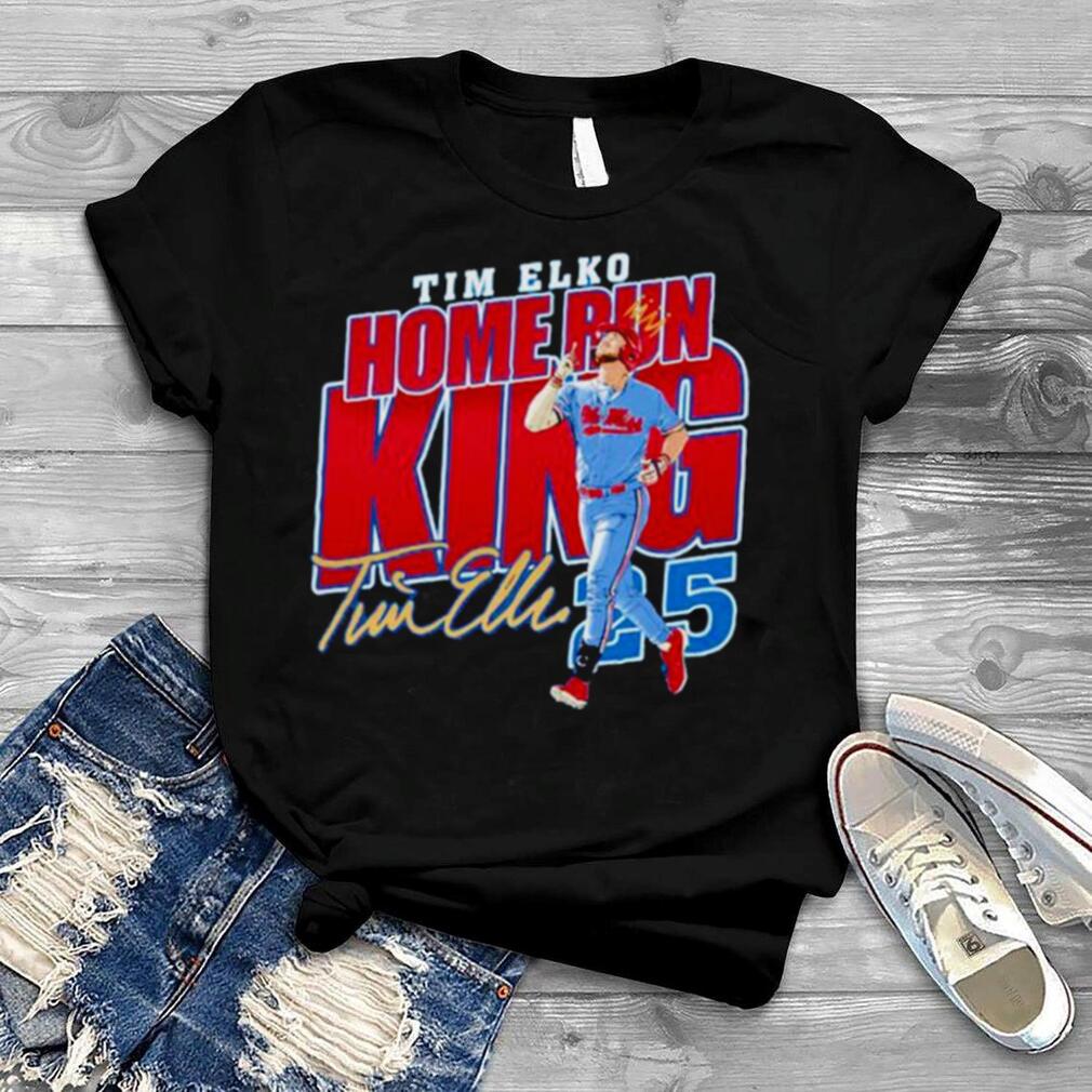 25 Tim Elko Home Run King signature shirt