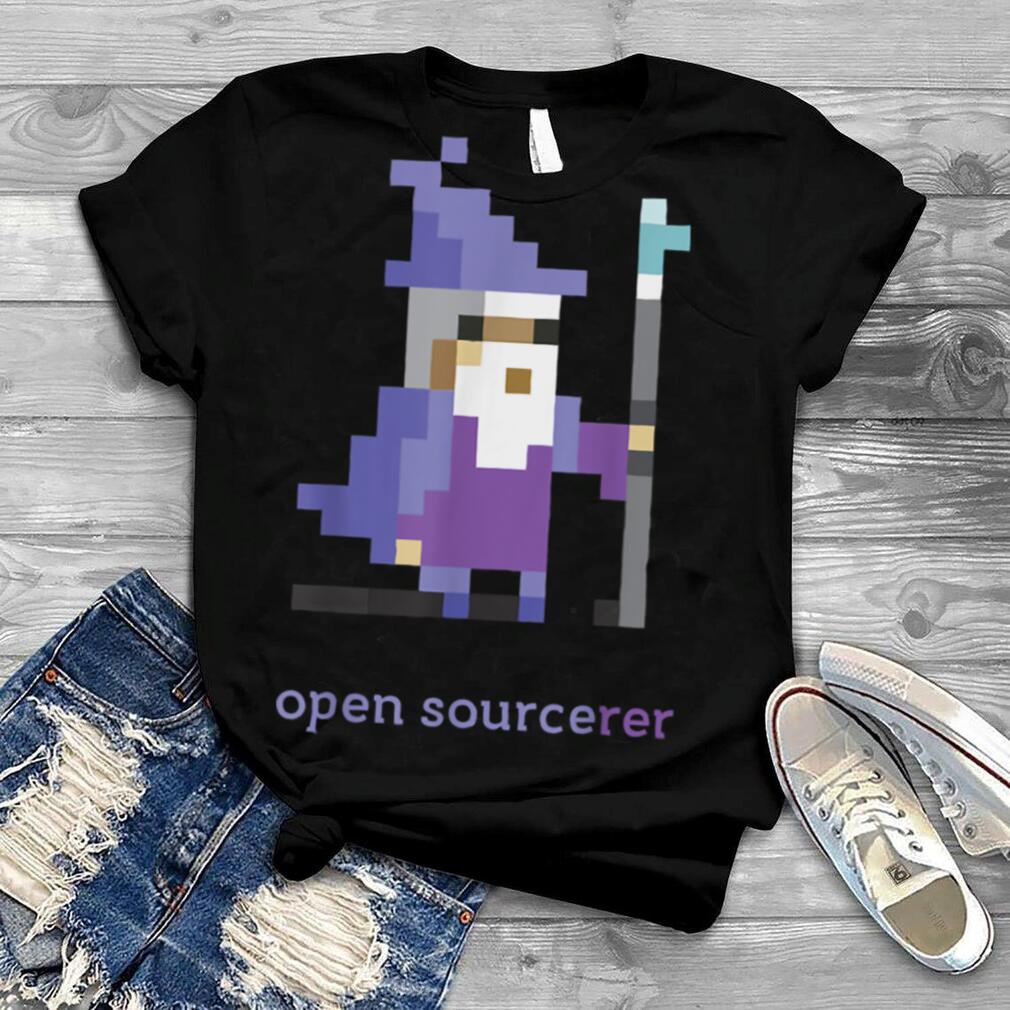 8 bit Open Sources Sorcerer T Shirt