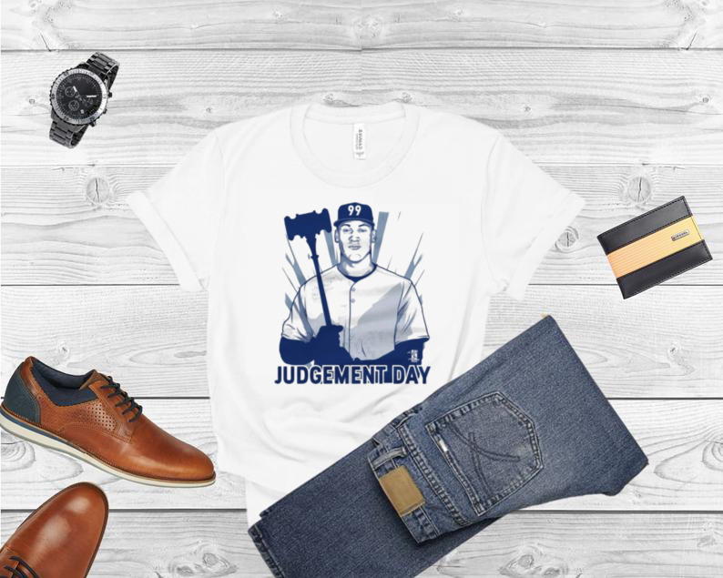 Aaron Judge New York Yankees baseball 99 judgement day shirt