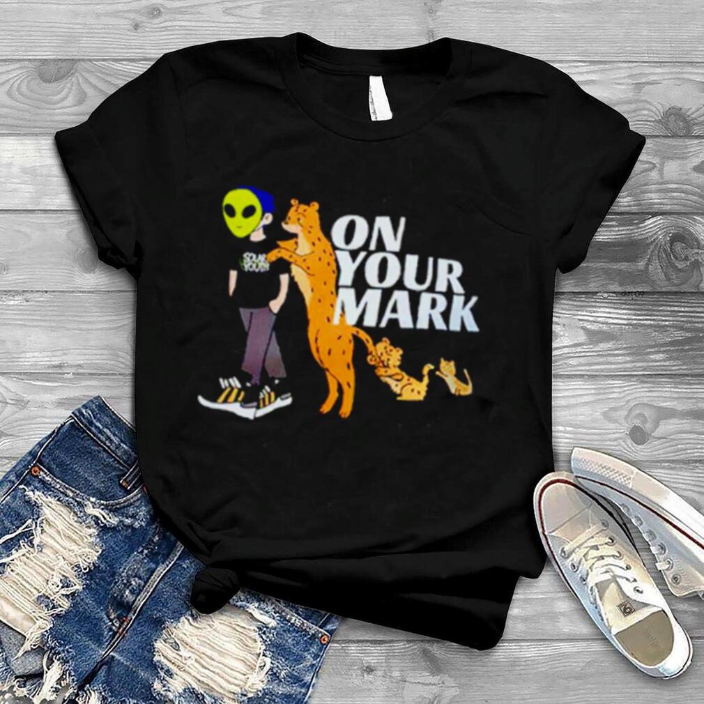 Alien And Panther On Your Mark Shirt