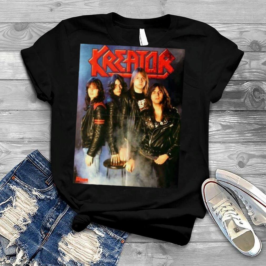 All Members Kreator Retro Rock Band shirt
