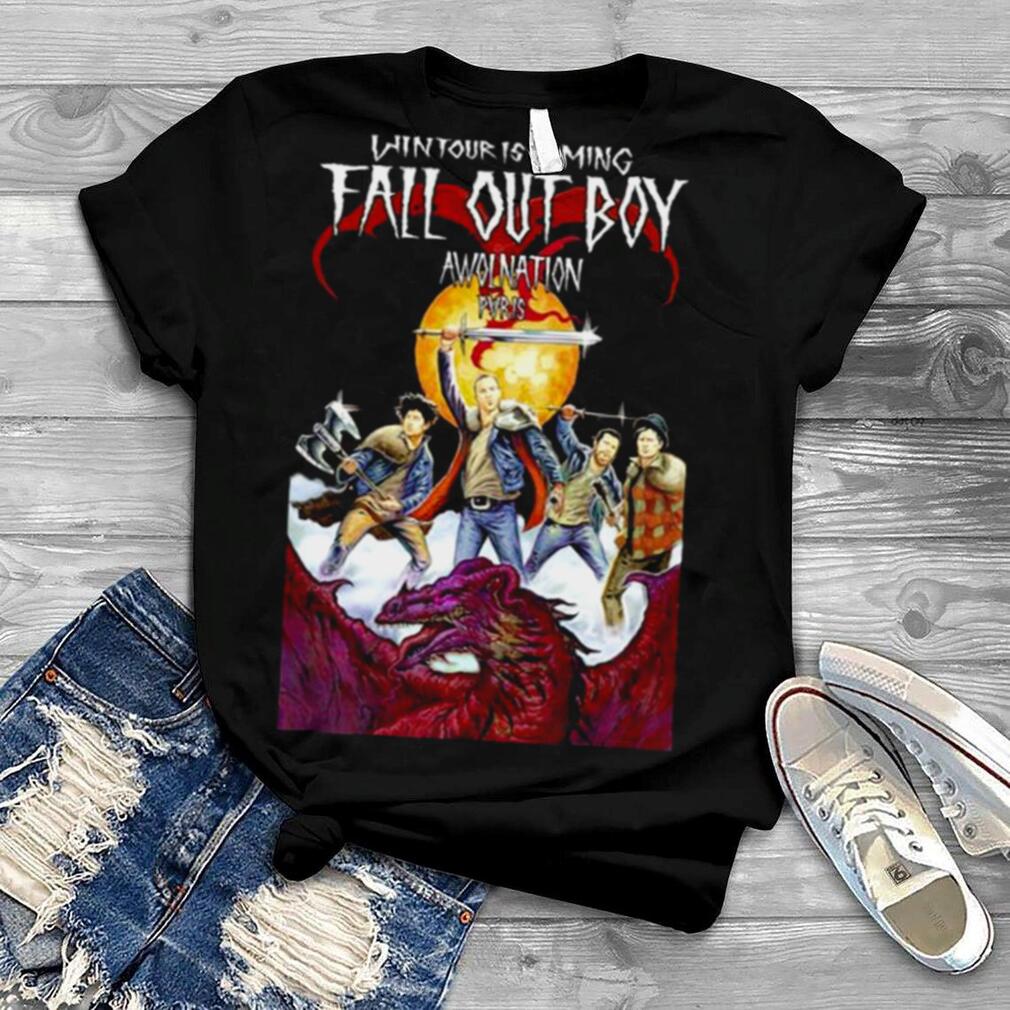 Announce Headlining Tour With Pvris Fall Out Boy shirt