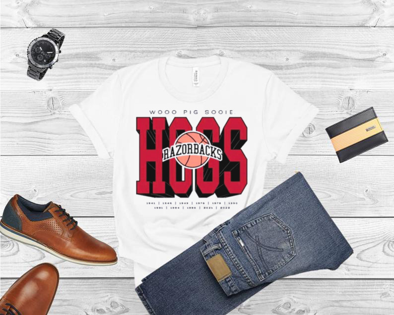 Arkansas Basketball Elite Hogs Wooo Pig Sooie Shirt