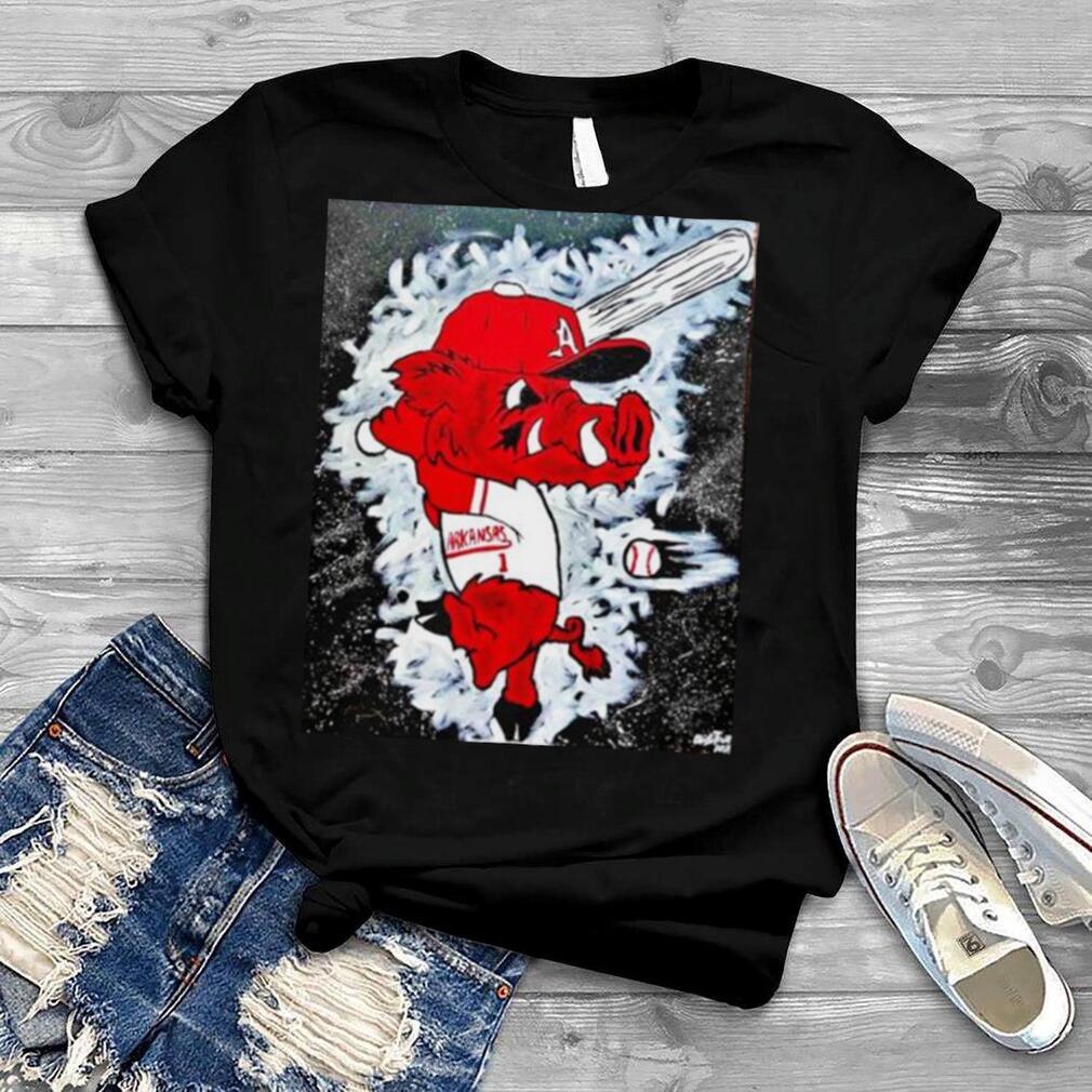 Arkansas Razorbacks Mascot Unisex T shirt