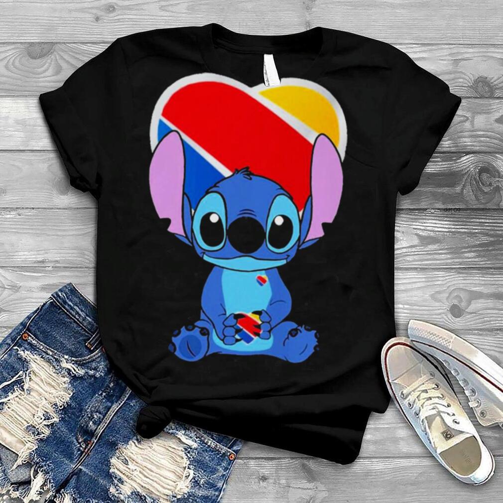 Baby Stitch Hug Southwest Airlines Shirt