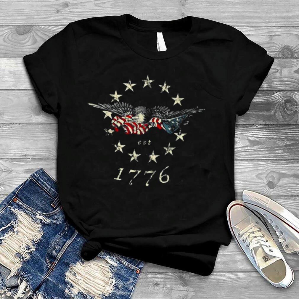Bald Eagle Flag Vintage 1776 Shirt
