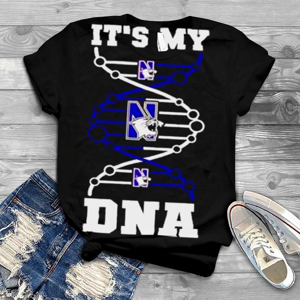 Best northwestern Wildcats it’s my DNA shirt