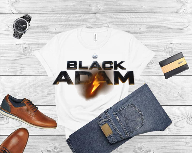 Black Adam Logo Comics Super Hero Dwayne Johnson Teth adam Lightning T Shirt