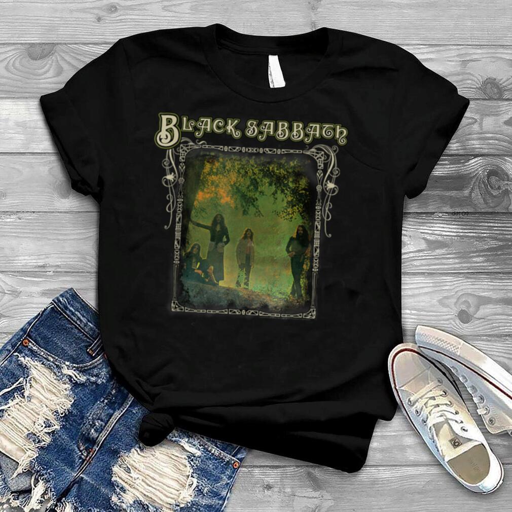 Black Sabbath Official Trees Photo Framed T Shirt