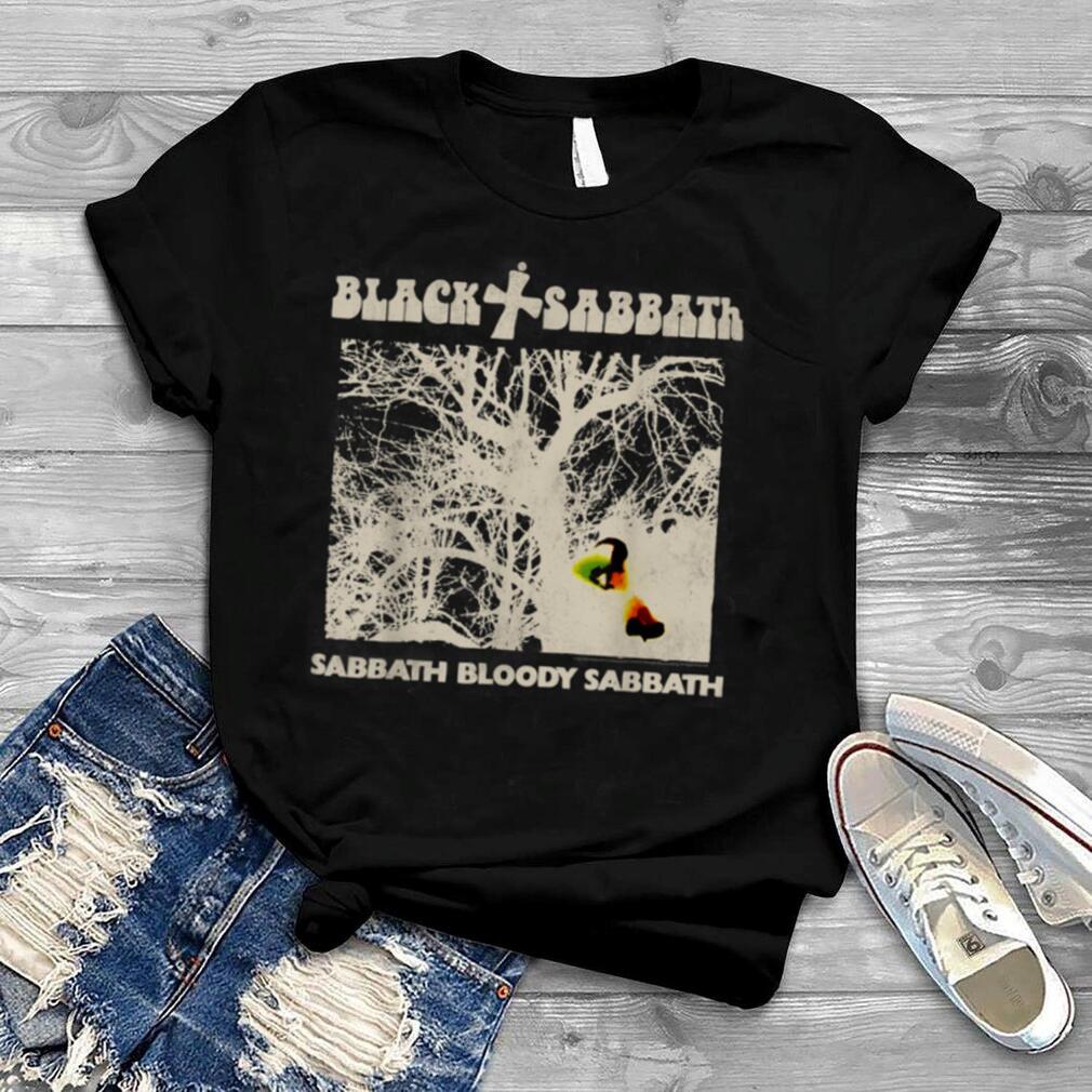 Black Sabbath Official Vintage Negative T Shirt