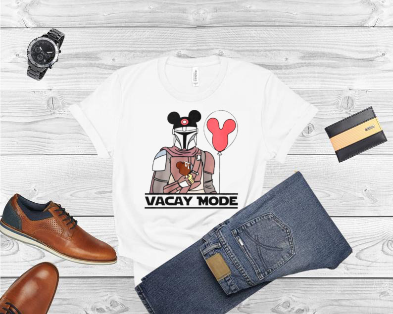 Boba Fett Mashup Mickey Mouse Vacay Mode shirt