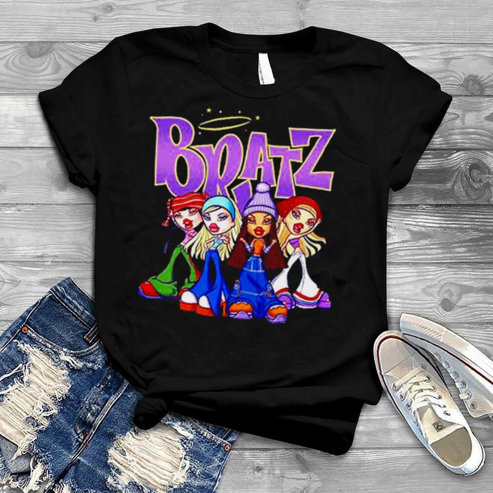 Bratz Original Four Group Shot Logo T Shirt