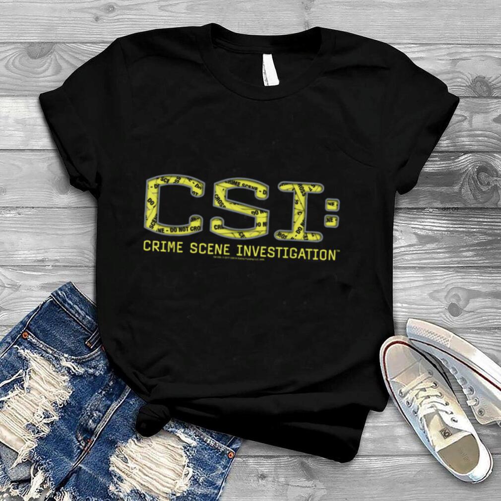 CSI Collage Logo T Shirt