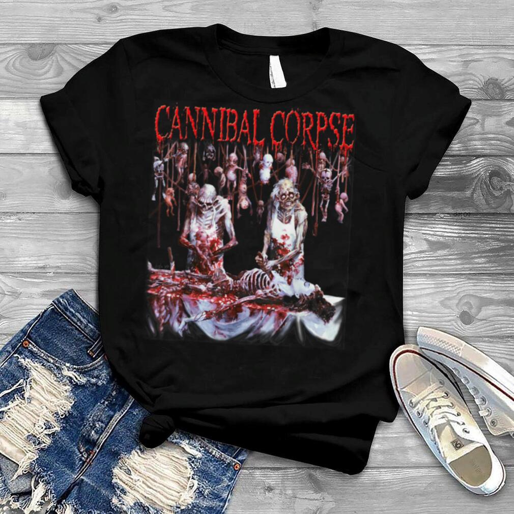 Cannibal Corpse  Official Merchandise   Butchered At Birth T Shirt